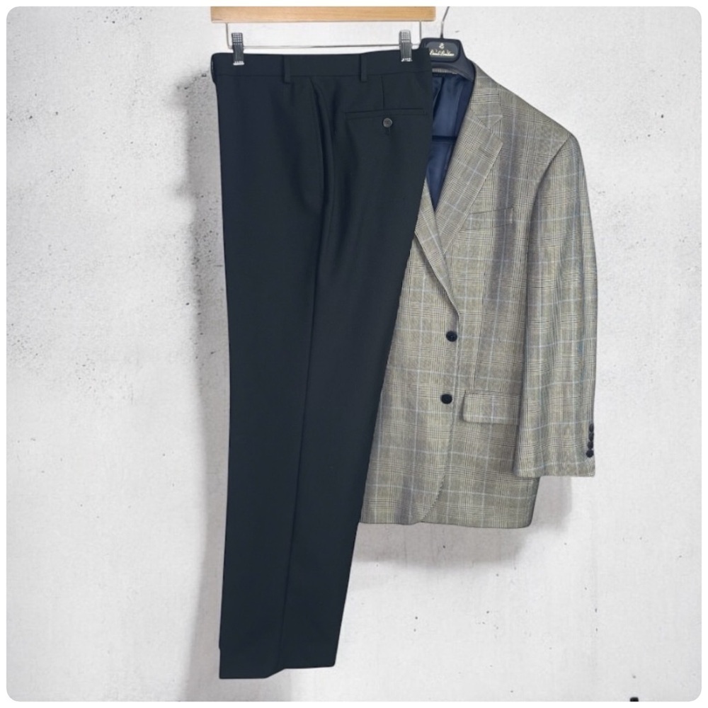 Lauren Ralph Lauren Total Comfort Men’s Black wool Dress Pants 38x30